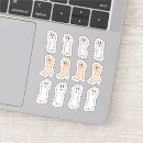 Recherche de fantômes autocollants Rétro