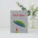 Recherche de parapluie rouge cartes postales Blanc