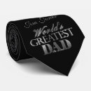 Recherche de le meilleur papa du monde cravates Élégant