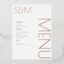 Recherche de menu rose mariage invitations Moderne