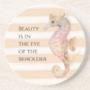 Recherche de seahorse dessous de verres Aquarelle