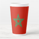 Recherche de drapeau maroc tasses Rouge