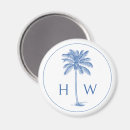 Recherche de palm refrigérateur magnets Monogramme