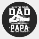 Recherche de père du football autocollants J'ai deux titres papa