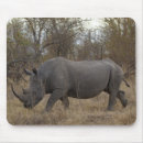 Recherche de rhinocéros tapis souris Safari