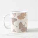 Recherche de ginkgo tasses Illustration