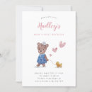 Recherche de beary 1ans anniversaire invitations Ours en peluche