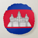 Recherche de cambodge coussins Drapeau
