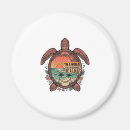 Recherche de tortue drôle magnets Plage
