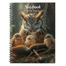 Recherche de hiboux mignons carnets Animal