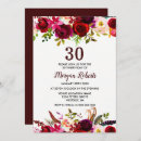 Recherche de 30ème anniversaire invitations Floral