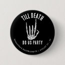 Recherche de humour de mariage badges Typographie