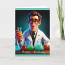 Recherche de professeur anniversaire cartes Chimie