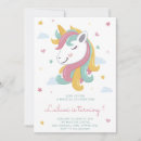 Recherche de unicorn invitations Étoiles