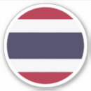 Recherche de drapeau thaïlande de de autocollants Voyage