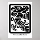 Recherche de symboles aztèques posters Aigle