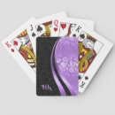 Recherche de violet jeux de cartes Noir