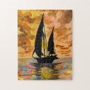 Recherche de bateau à voile puzzles Océan
