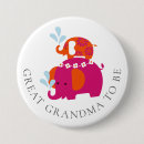 Recherche de arrière grand mère badges Nouveau bébé