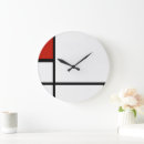 Recherche de piet mondrian horloges Moderne
