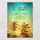 Recherche de hawaii anniversaire invitations Anniversaire de plage