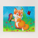 Recherche de renards puzzles Pour enfants
