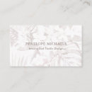 Recherche de palmier vintage cartes visite Professionnel