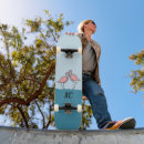 Recherche de deux skateboards Bleu