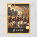 Recherche de vintage syracuse cartes postales Rétro