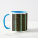 Recherche de peinture moderne tasses Turquoise