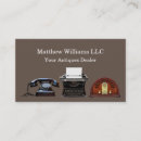 Recherche de antiquaire cartes visite Vintage