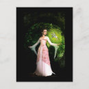 Recherche de princesse rose cartes postales Jeune fille