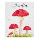 Recherche de forêt rouge posters Pour elle
