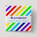Recherche de arc en ciel carrés badges Toute personne
