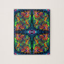 Recherche de tordu puzzles Coloré