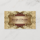 Recherche de crème vintage cartes visite Élégant