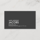 Recherche de homme d affaires cartes visite Élégant