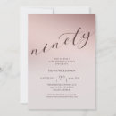 Recherche de blush pink anniversaire invitations Typographie
