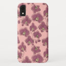Recherche de orchidée rose iphone coques Aquarelle