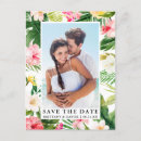 Recherche de floral moderne cartes postales Enregistrer la date