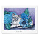Recherche de de chat siamois posters Aquarelle