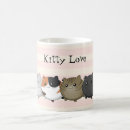 Recherche de chat kawaii tasses Blanc