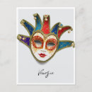 Recherche de masque de venise cartes postales Italie