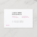 Recherche de lilas cartes visite Monogramme