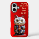 Recherche de nouvelle année chinoise iphone coques Rouge