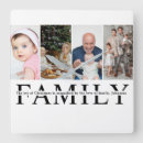 Recherche de citation de famille horloges Collage de photos