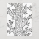 Recherche de arbre abstrait cartes postales Branches d'arbre