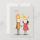 Recherche de allumette vœux cartes Amour