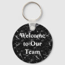 Recherche de marbre noir et blanc porteclés Motif en marbre