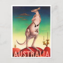 Recherche de animaux australie cartes postales Kangourou